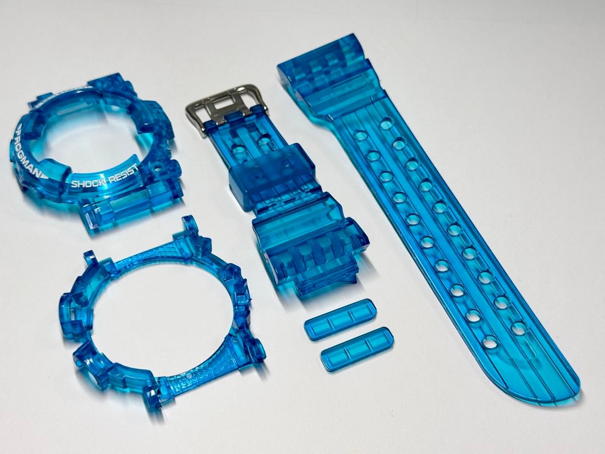 G-SHOCK フロッグマン GWF-1000 ベルト&ベゼル クリアブルー(白 G-SHOCK フロッグマン GWF-1000 ベルト&ベゼル クリアブルー(白