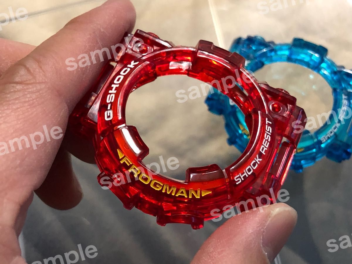 G-SHOCK フロッグマン GWF-1000 ベルト&ベゼル クリアレッド G G-SHOCK フロッグマン GWF-1000 ベルト&ベゼル クリアレッド G
