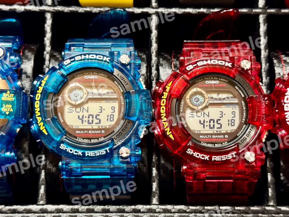 G-SHOCK フロッグマン GWF-1000 ベルト&ベゼル クリアレッド G G-SHOCK フロッグマン GWF-1000 ベルト&ベゼル クリアレッド G