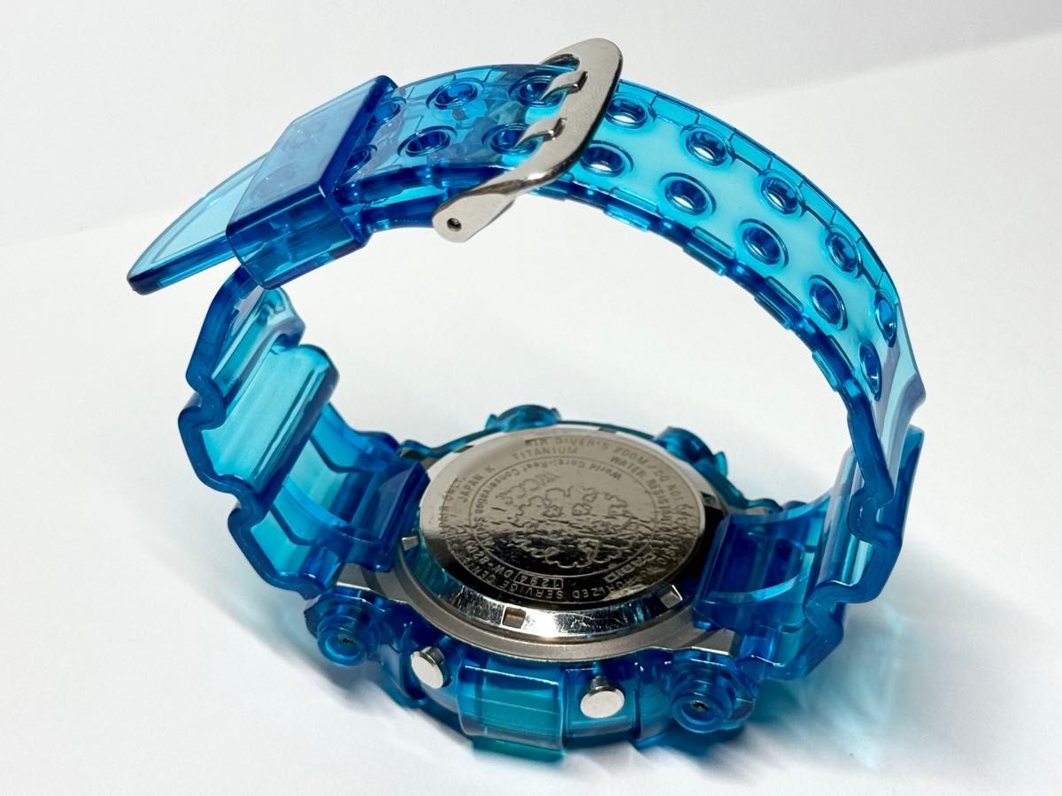 CASIO G-SHOCK WCCS FROGMAN DW-8201WC-7T クリアブルーカスタム CASIO G-SHOCK WCCS FROGMAN DW-8201WC-7T クリアブルーカスタム