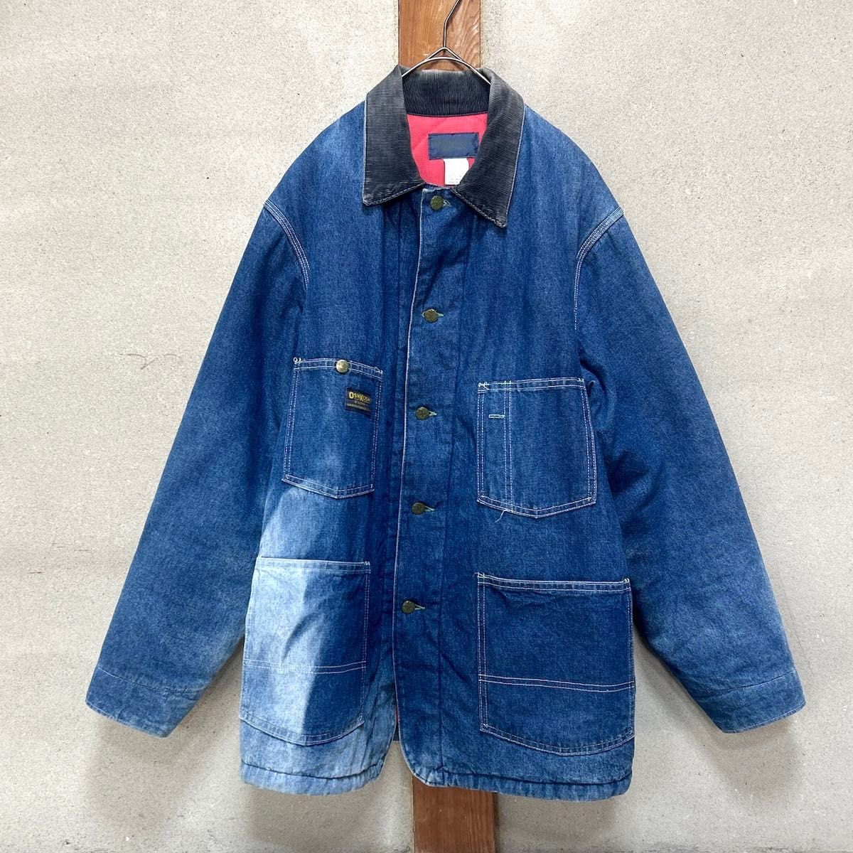 70's/OshKoshオシュコシュ/カバーオール/デニムジャケット/42R 70's/OshKoshオシュコシュ/カバーオール/デニムジャケット/42R
