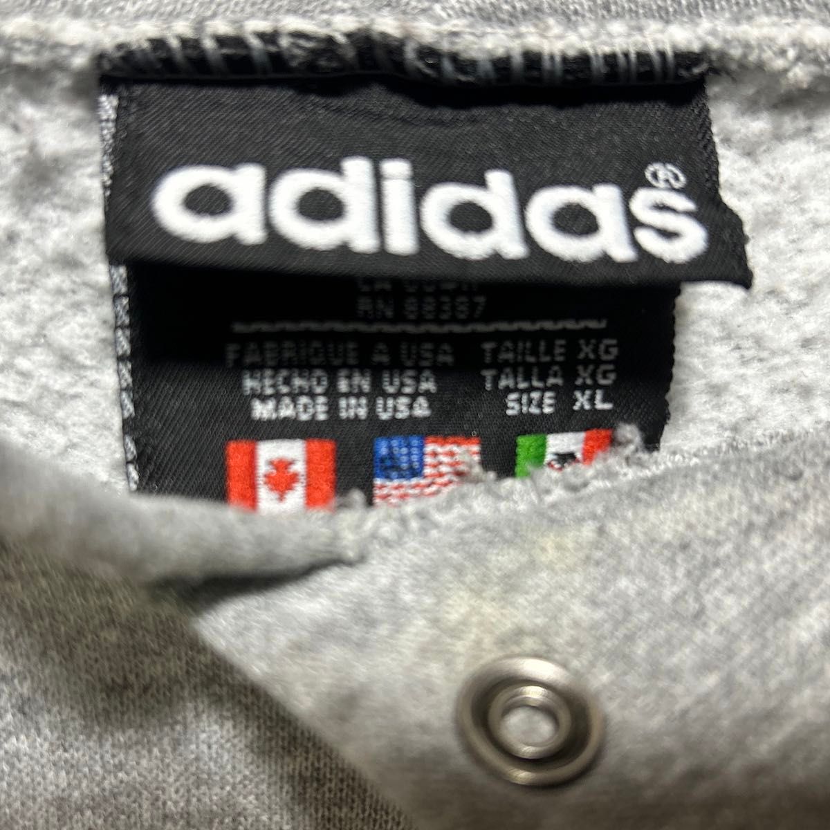 80年代アディダスadidasパーカ/バレンシアガBalenciaga元ネタXL 80年代アディダスadidasパーカ/バレンシアガBalenciaga元ネタXL