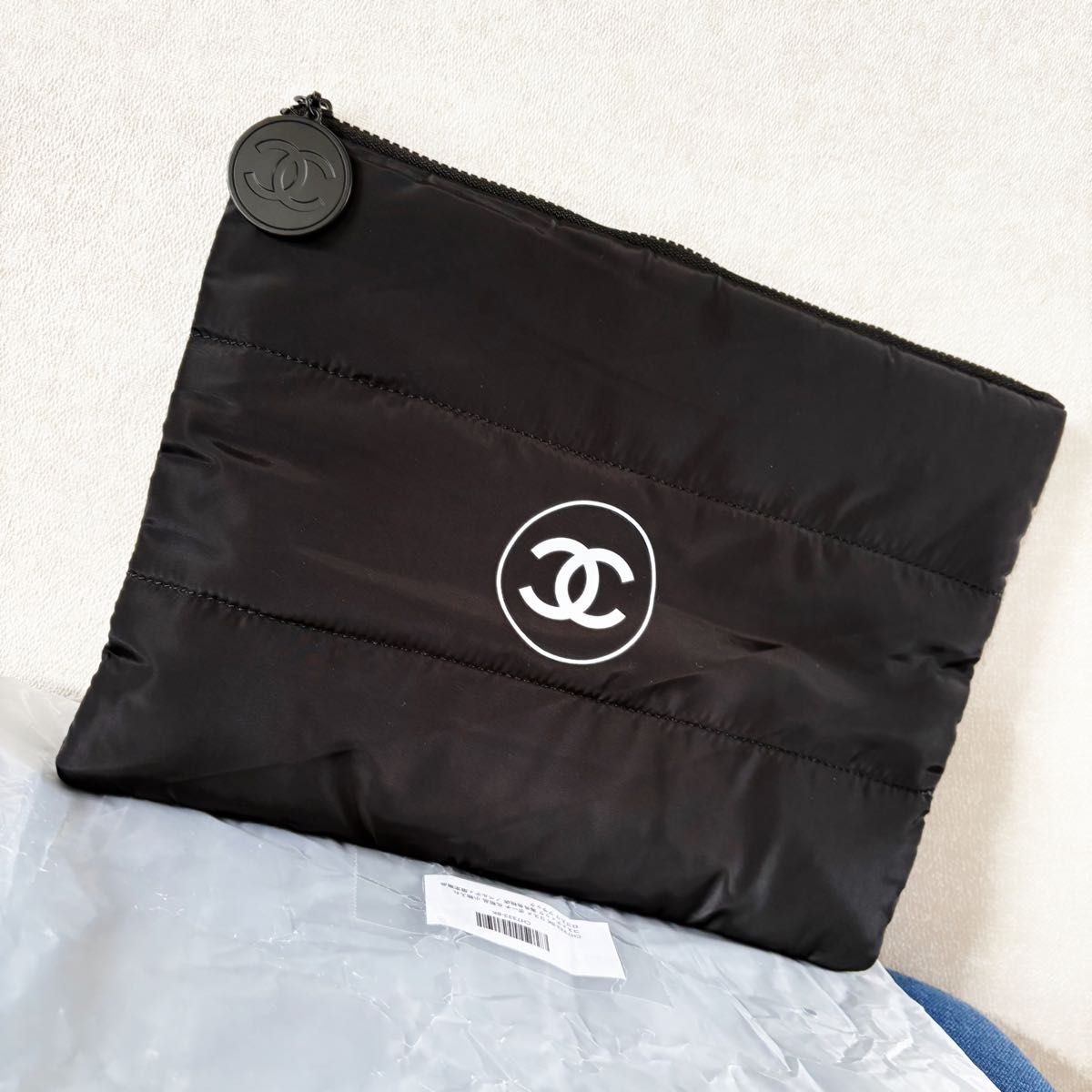 CHANEL シャネル ノベルティ ポーチ セカンドバッグ クラッチ CHANEL シャネル ノベルティ ポーチ セカンドバッグ クラッチ