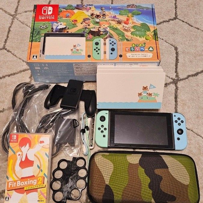 美品】 Nintendo Switch あつまれ どうぶつの森セット & Fit 美品】 Nintendo Switch あつまれ どうぶつの森セット & Fit