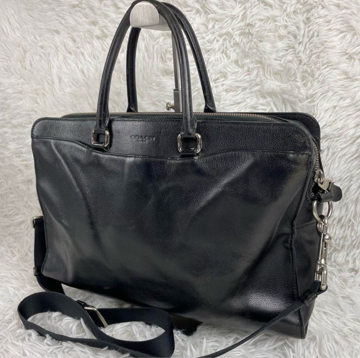 COACH 2WAY レザー ブリーフケース ショルダーバッグ コーチ COACH 2WAY レザー ブリーフケース ショルダーバッグ コーチ