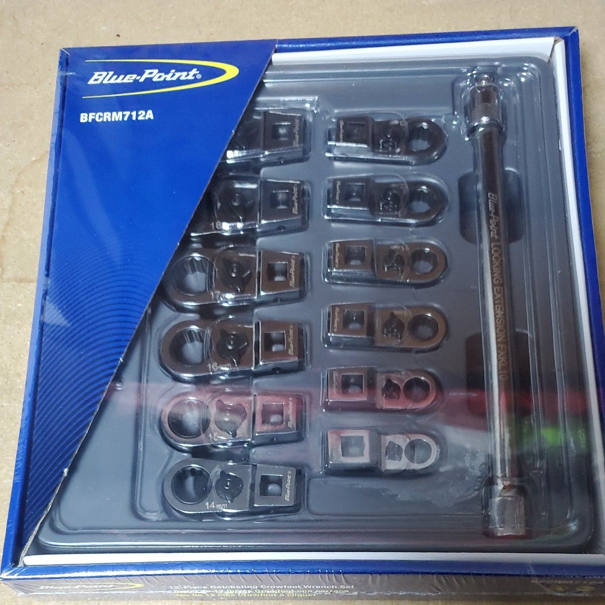 Snap-on Blue-Point ラチェッティングクローフットセット Snap-on Blue-Point ラチェッティングクローフットセット