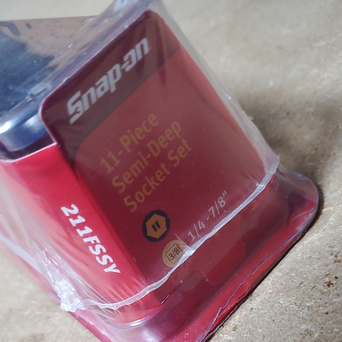 Snap-on 211FSSY インチサイズ セミディープソケットセット Snap-on 211FSSY インチサイズ セミディープソケットセット