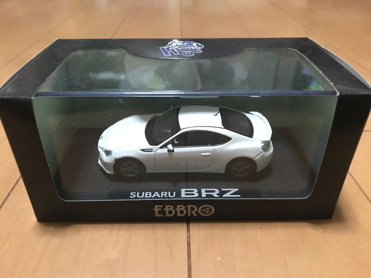 【新品、本物、当店在庫だから安心】 EBBRO ホワイト【44802 BRZ BRZ/SUBARU スバル 1/43 エブロ 乗用車