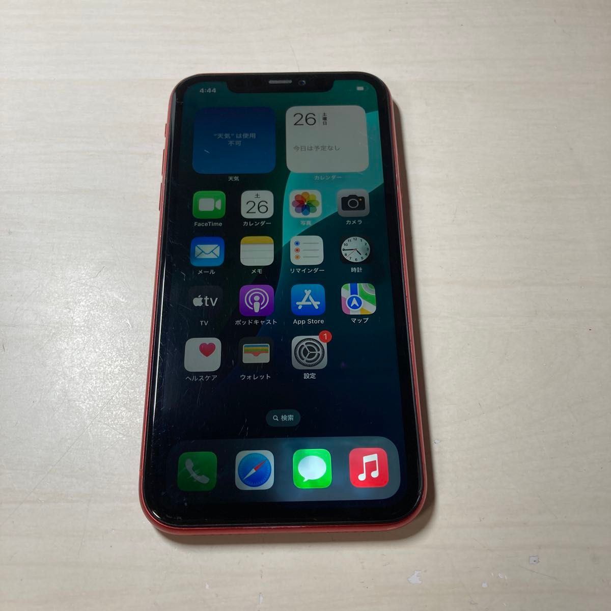 87373 iPhone11 64GB レッド SIMフリー ジャンク品 本体のみ 87373 iPhone11 64GB レッド SIMフリー ジャンク品 本体のみ