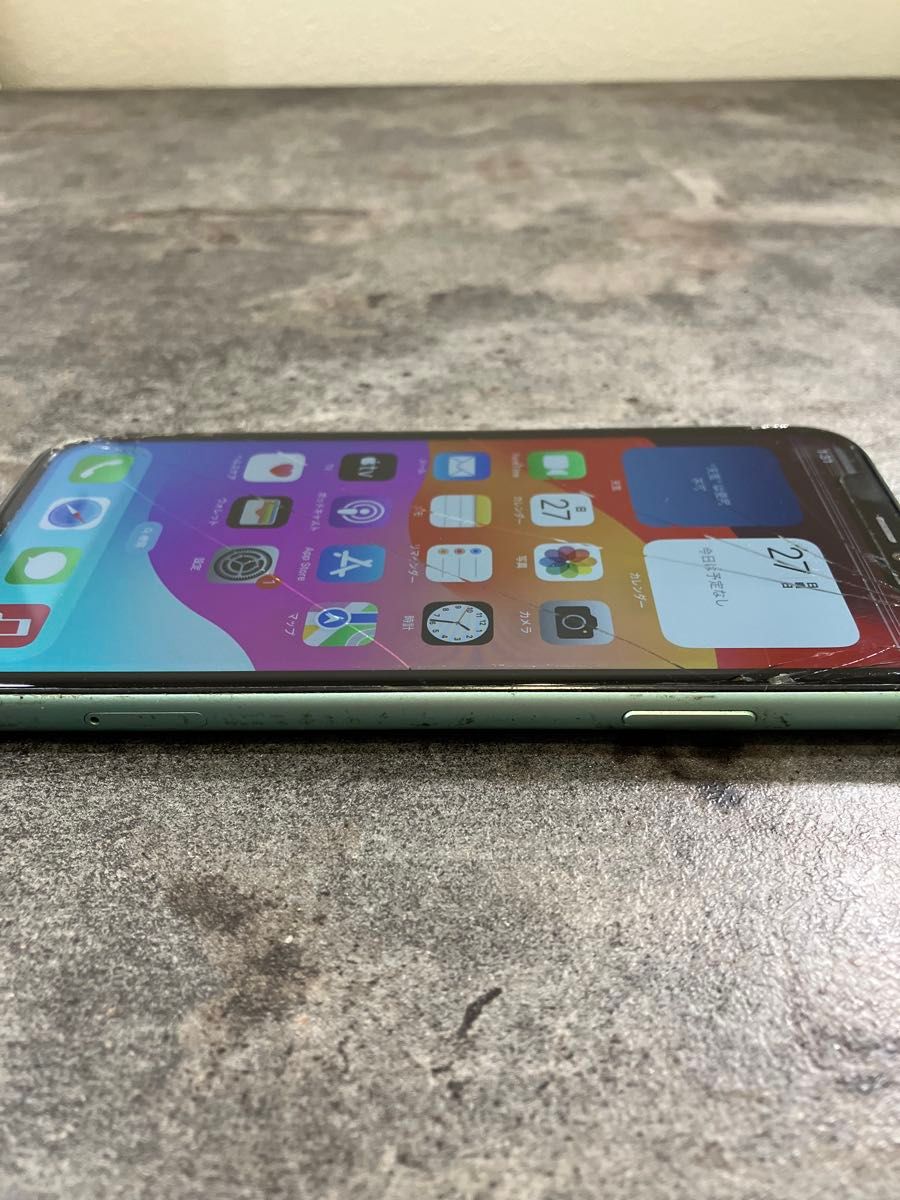 47029 iPhone11 64GB グリーン SIMフリー ジャンク品|Yahoo 47029 iPhone11 64GB グリーン SIMフリー ジャンク品|Yahoo