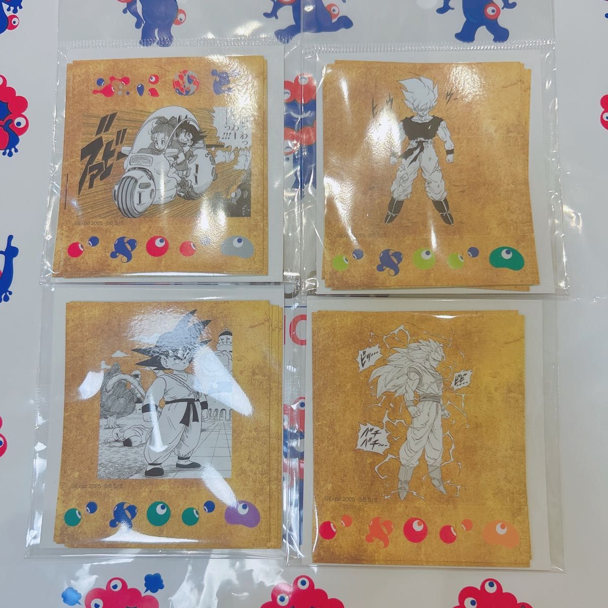EX 新品 EXPO2025 大阪 万博 ドラゴンボール ステッカー コンプ4 EX 新品 EXPO2025 大阪 万博 ドラゴンボール ステッカー コンプ4