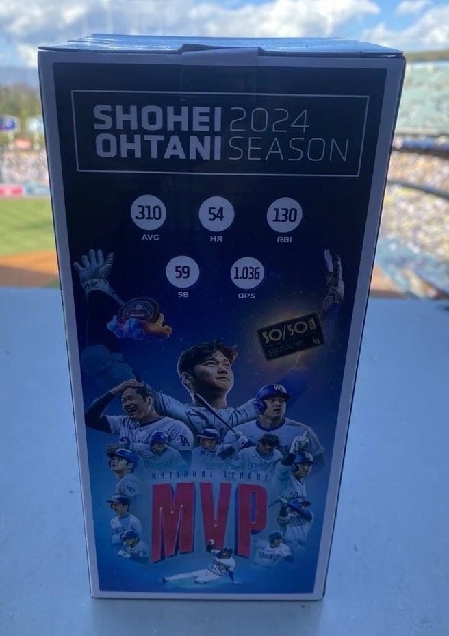 大谷翔平 ボブルヘッド ドジャース 4月2日 限定配布 MVP|Yahoo 大谷翔平 ボブルヘッド ドジャース 4月2日 限定配布 MVP|Yahoo