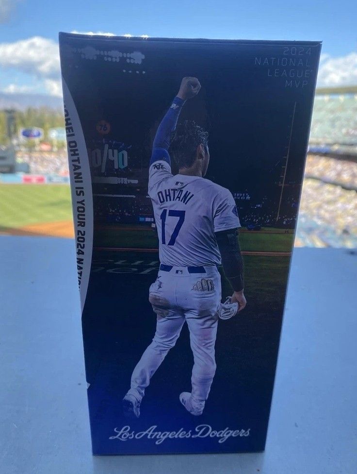 大谷翔平 ボブルヘッド ドジャース 4月2日 限定配布 MVP|Yahoo 大谷翔平 ボブルヘッド ドジャース 4月2日 限定配布 MVP|Yahoo