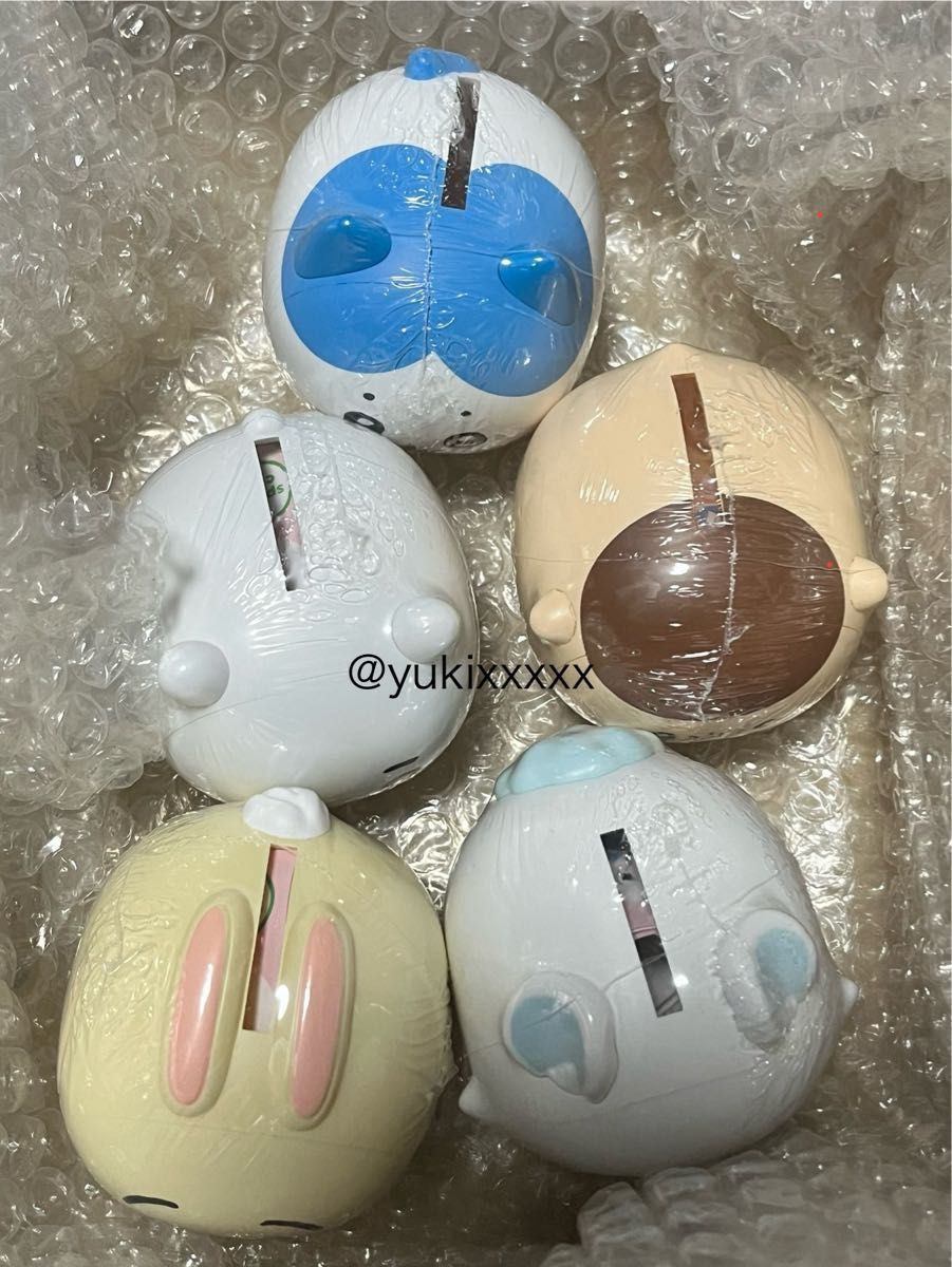 【匿名発送】 ちいかわ貯金箱 5種 コンプリート 2セット ちいかわ 貯金箱 ガチャガチャ 全5種 コンプリートちいかわ