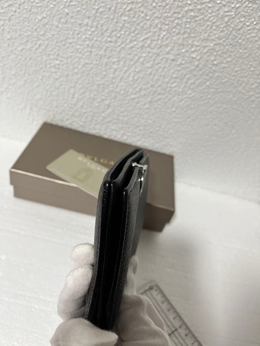 BVLGARI 二つ折財布 ブラック財布 長財布 ロングウォレット BVLGARI 二つ折財布 ブラック財布 長財布 ロングウォレット