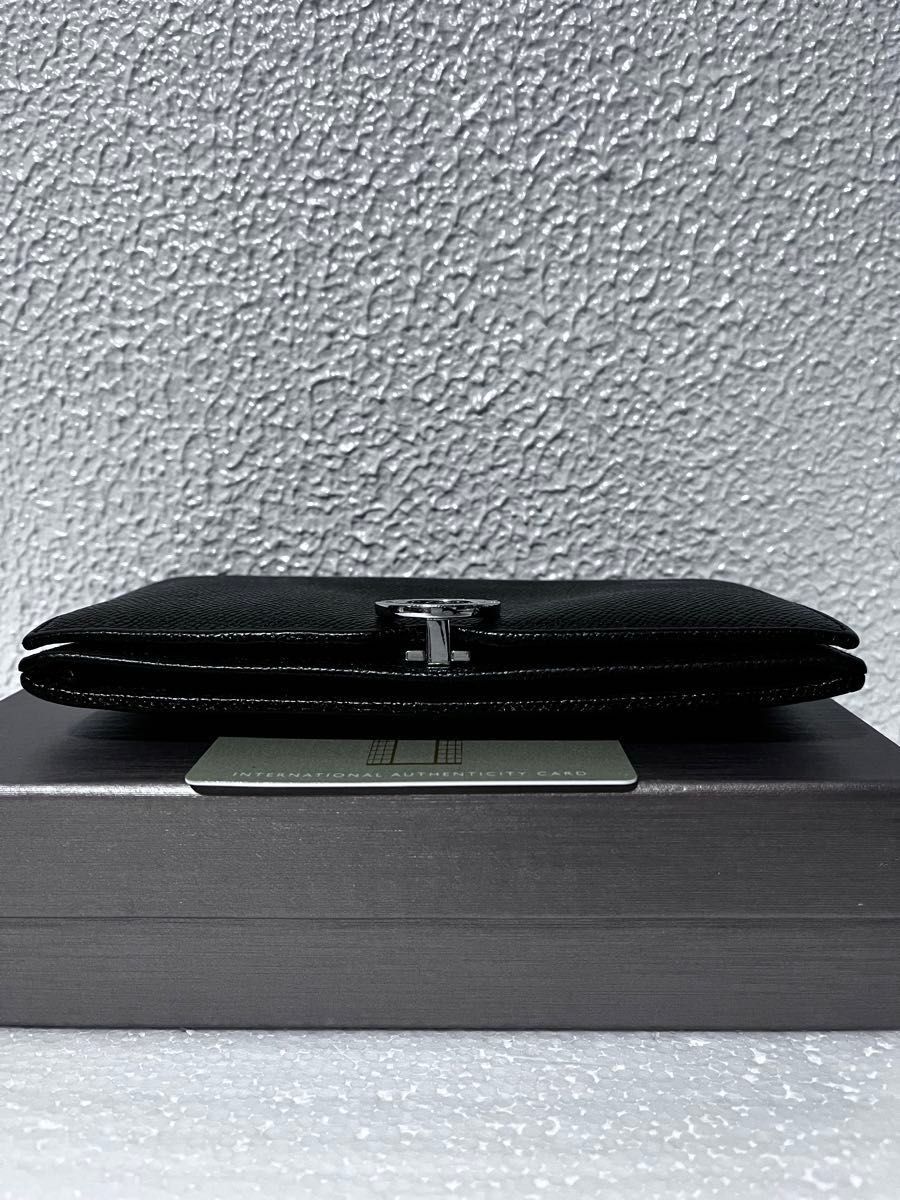 BVLGARI 二つ折財布 ブラック財布 長財布 ロングウォレット BVLGARI 二つ折財布 ブラック財布 長財布 ロングウォレット