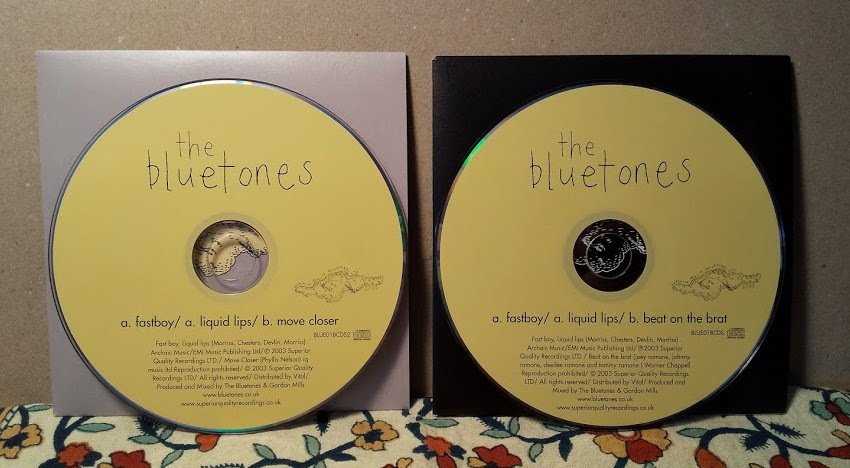 【Gポップ】BLUETONES-Fastboy/'03 英SQR CDシングル　2枚セット　紙ジャケット仕様　未収録曲入り_BLUETONES-Fastboy