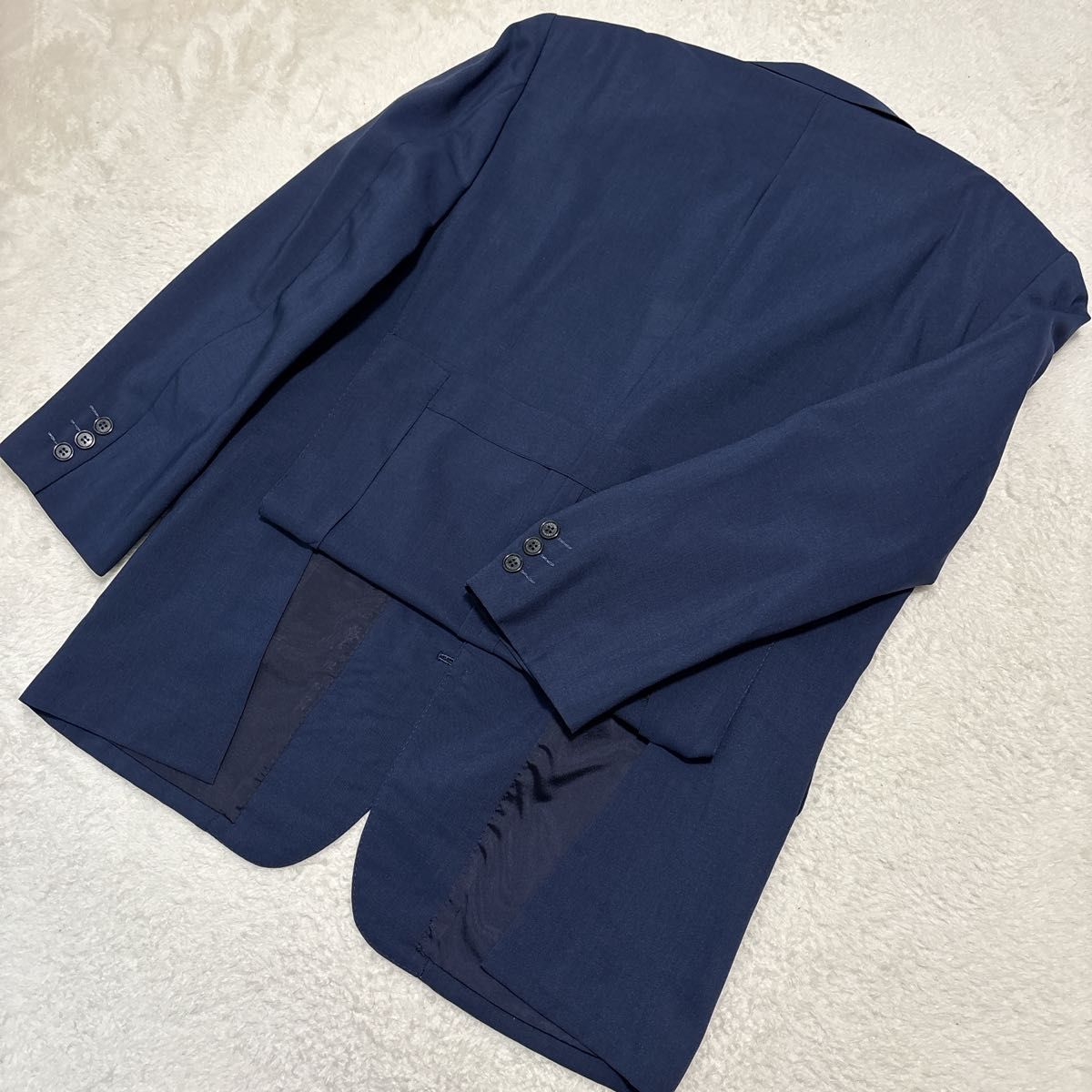 美品 LANVIN PARIS モヘア混 メンズスーツ セットアップ 美品 LANVIN PARIS モヘア混 メンズスーツ セットアップ