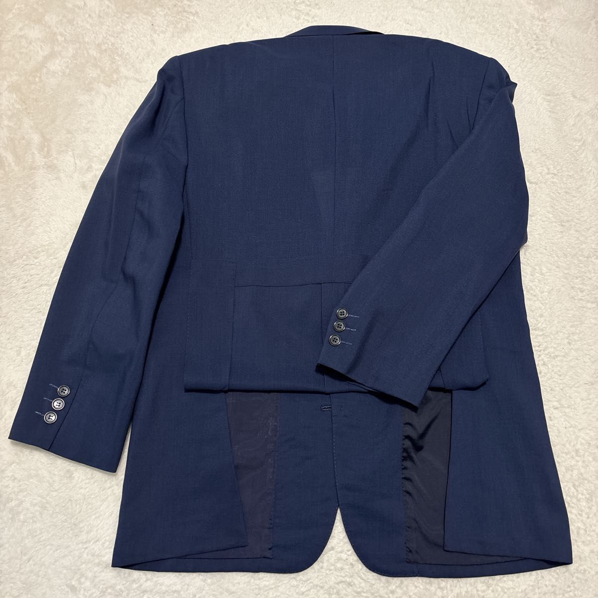 美品 LANVIN PARIS モヘア混 メンズスーツ セットアップ 美品 LANVIN PARIS モヘア混 メンズスーツ セットアップ