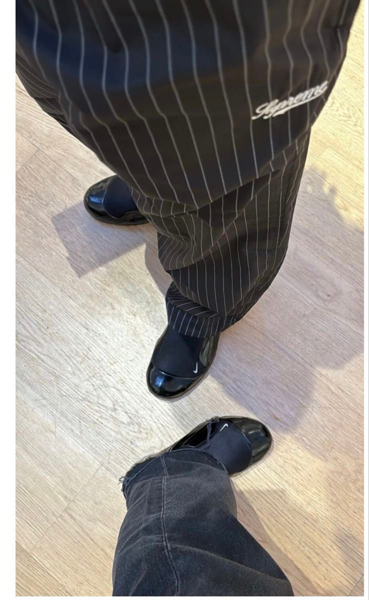 Supreme Reflective Pinstripe Track Pant Black|Yahoo!フリマ Supreme Reflective Pinstripe Track Pant Black|Yahoo!フリマ