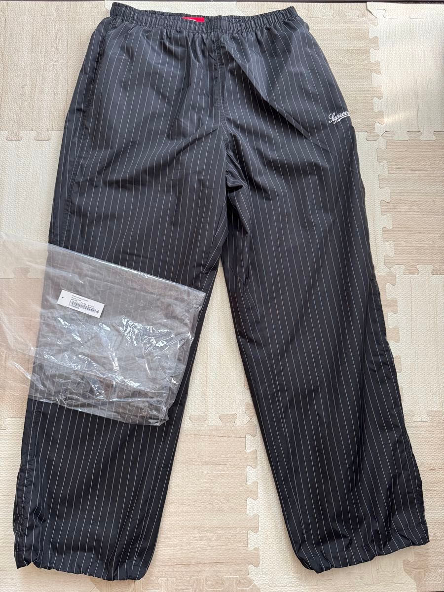 Supreme Reflective Pinstripe Track Pant Black|Yahoo!フリマ Supreme Reflective Pinstripe Track Pant Black|Yahoo!フリマ