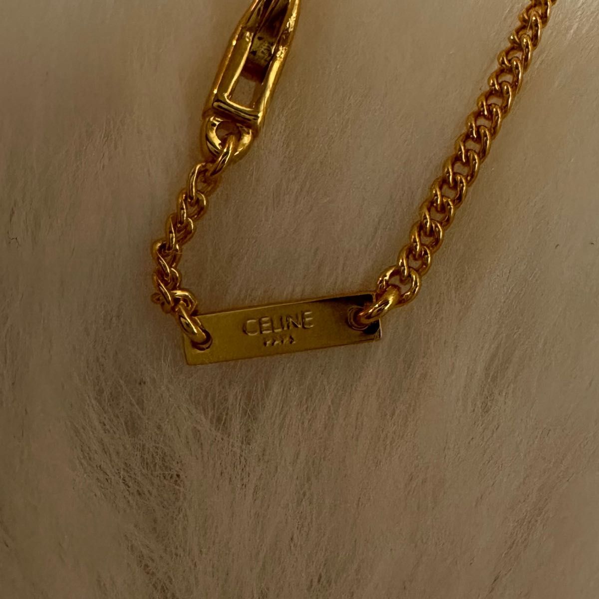 CELINE トリオンフ ラインストーンネックレス ゴールド|Yahoo CELINE トリオンフ ラインストーンネックレス ゴールド|Yahoo