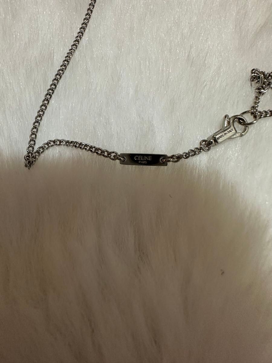 CELINE トリオンフ ラインストーンネックレス シルバー|Yahoo CELINE トリオンフ ラインストーンネックレス シルバー|Yahoo
