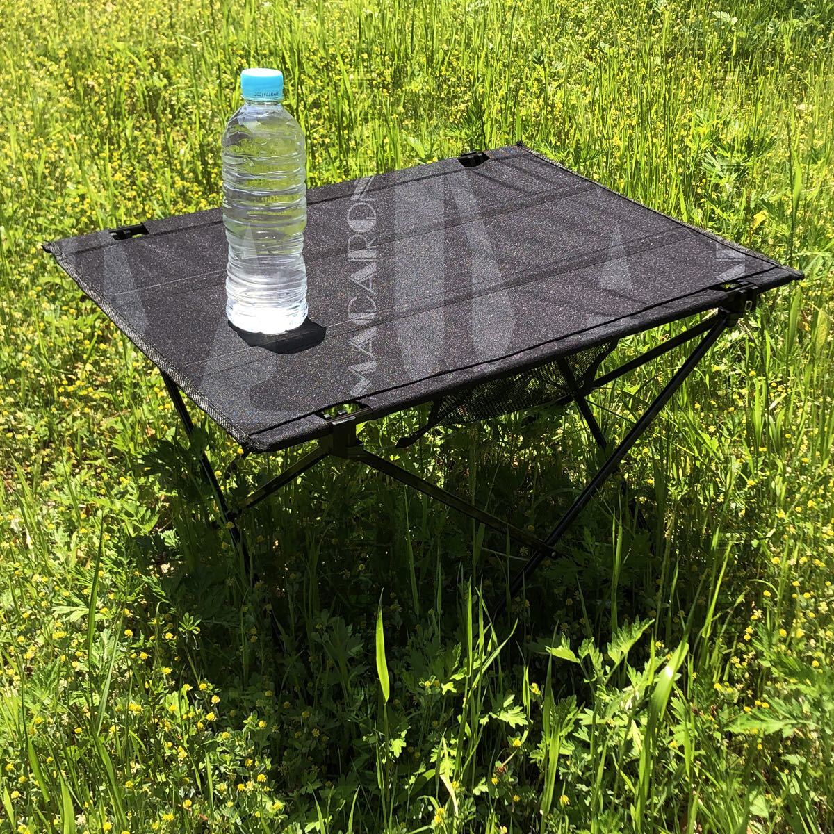 アウトドア　テーブル アルミテーブル 折りたたみ 軽量 防水 専用ケース付き
