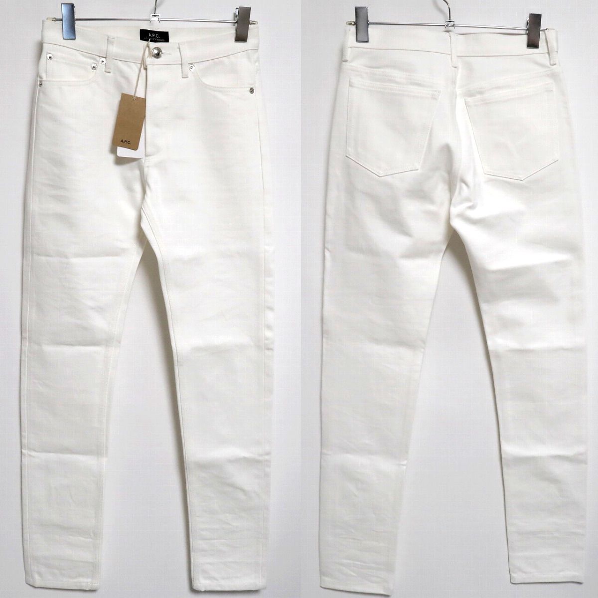 ヤフオク A P C Petit New Standard ホワイト デニム パ ヤフオク A P C Petit New Standard ホワイト デニム パ