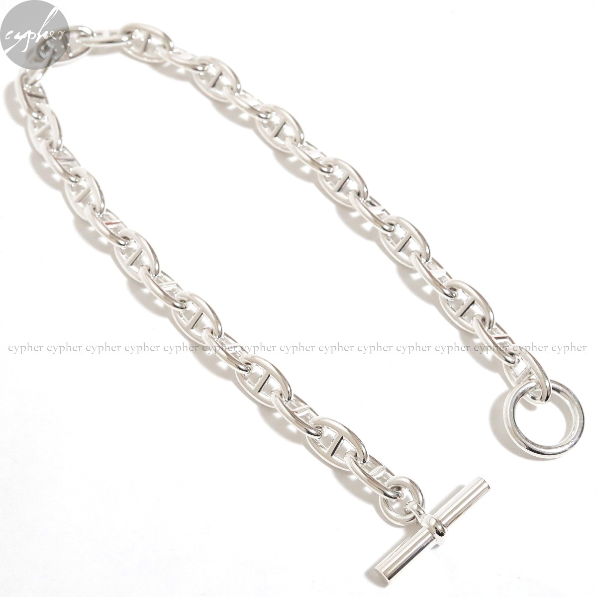 GM29 新品 HERMES Chaine d'ancre ネックレス シルバー エルメス GM29 新品 HERMES Chaine d'ancre ネックレス シルバー エルメス