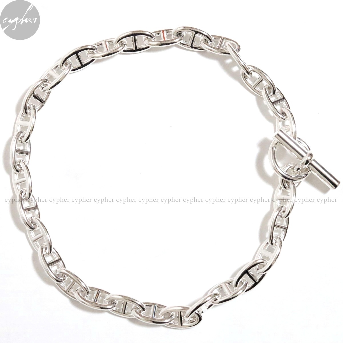 GM29 新品 HERMES Chaine d'ancre ネックレス シルバー エルメス GM29 新品 HERMES Chaine d'ancre ネックレス シルバー エルメス
