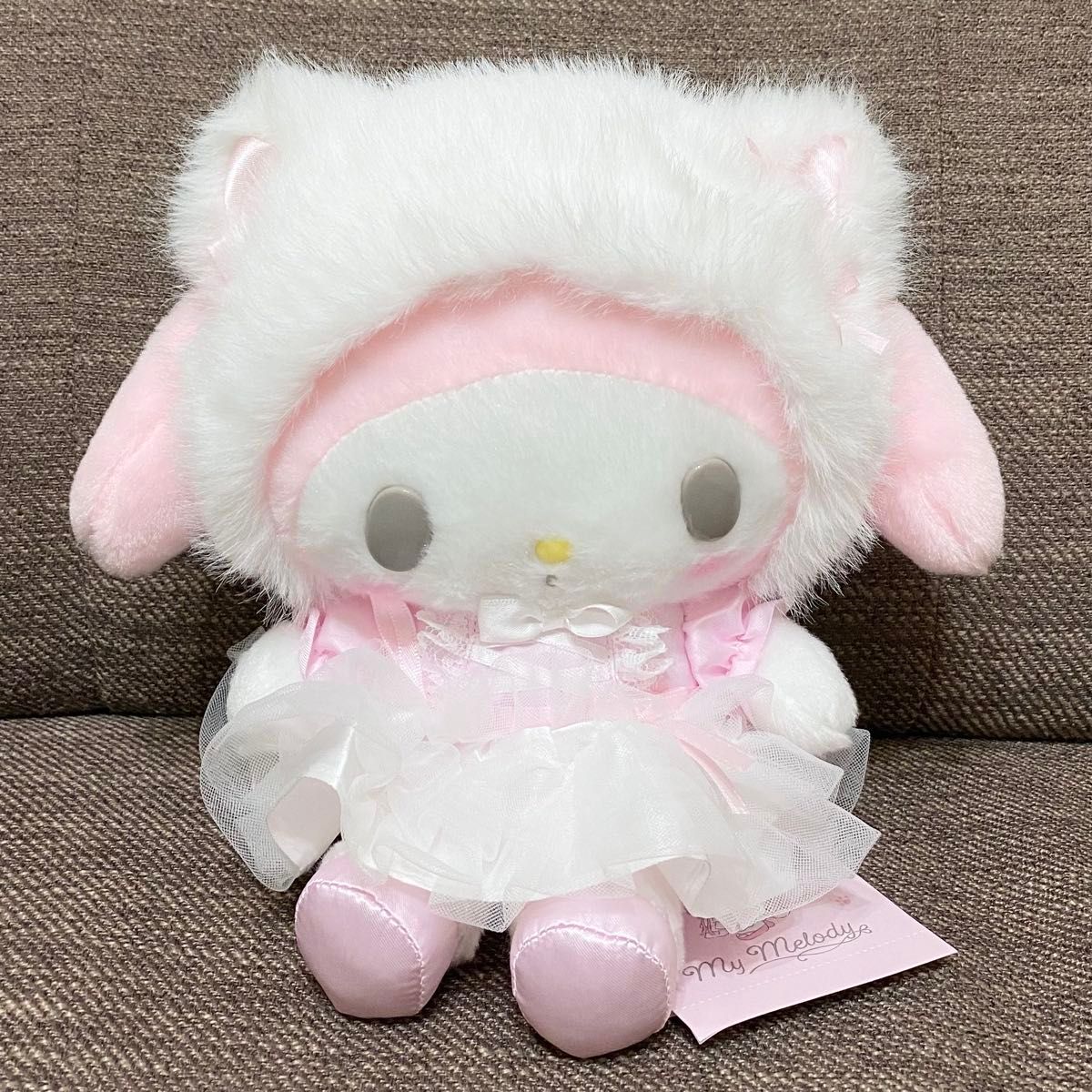 マイメロディ ぬいぐるみ 白猫バレリーナ サンリオ しろねこ マイメロディ ぬいぐるみ 白猫バレリーナ サンリオ しろねこ