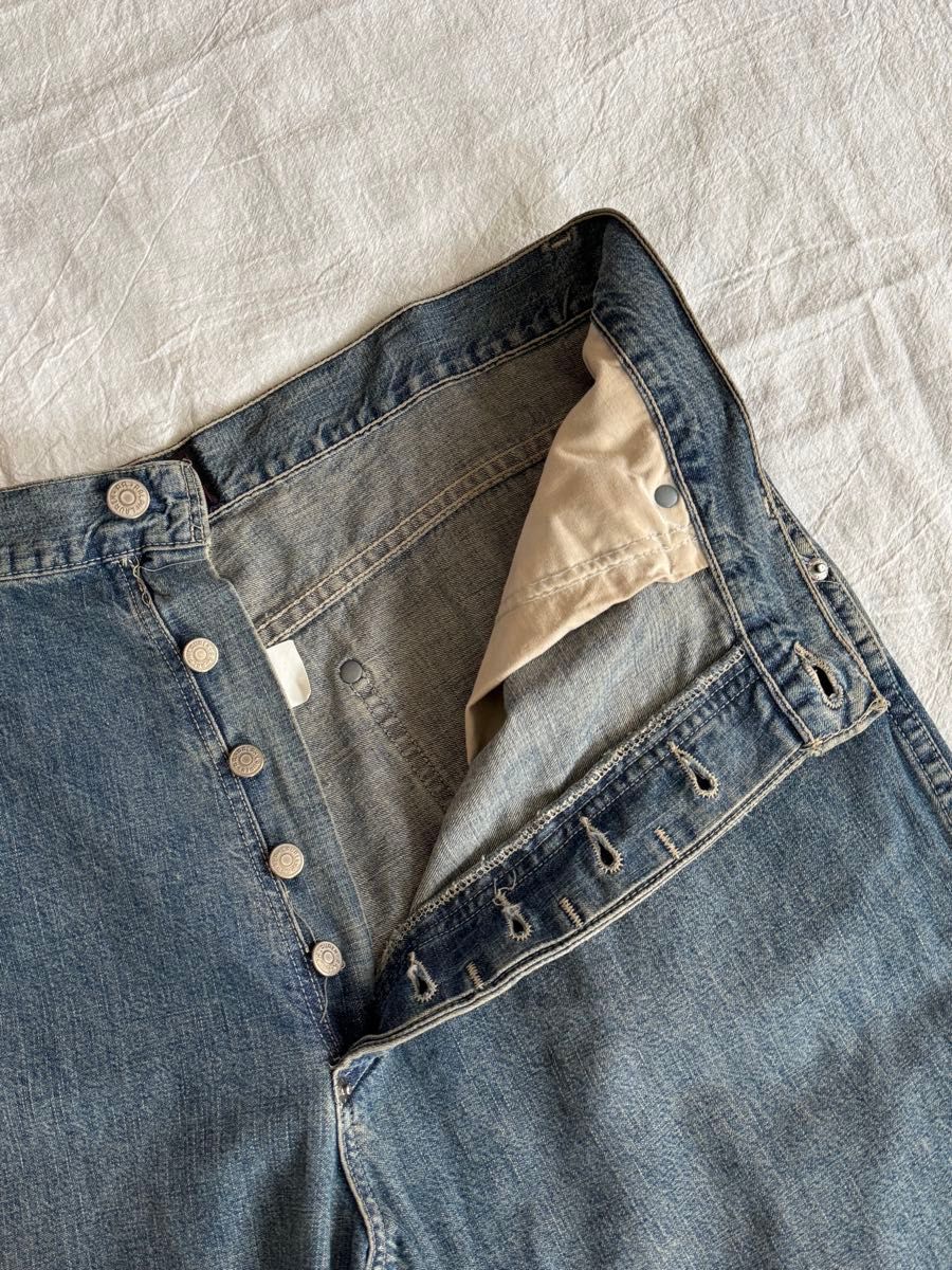 1990s RRL ダブルアールエル デニムペインターパンツ USA製 W34 1990s RRL ダブルアールエル デニムペインターパンツ USA製 W34
