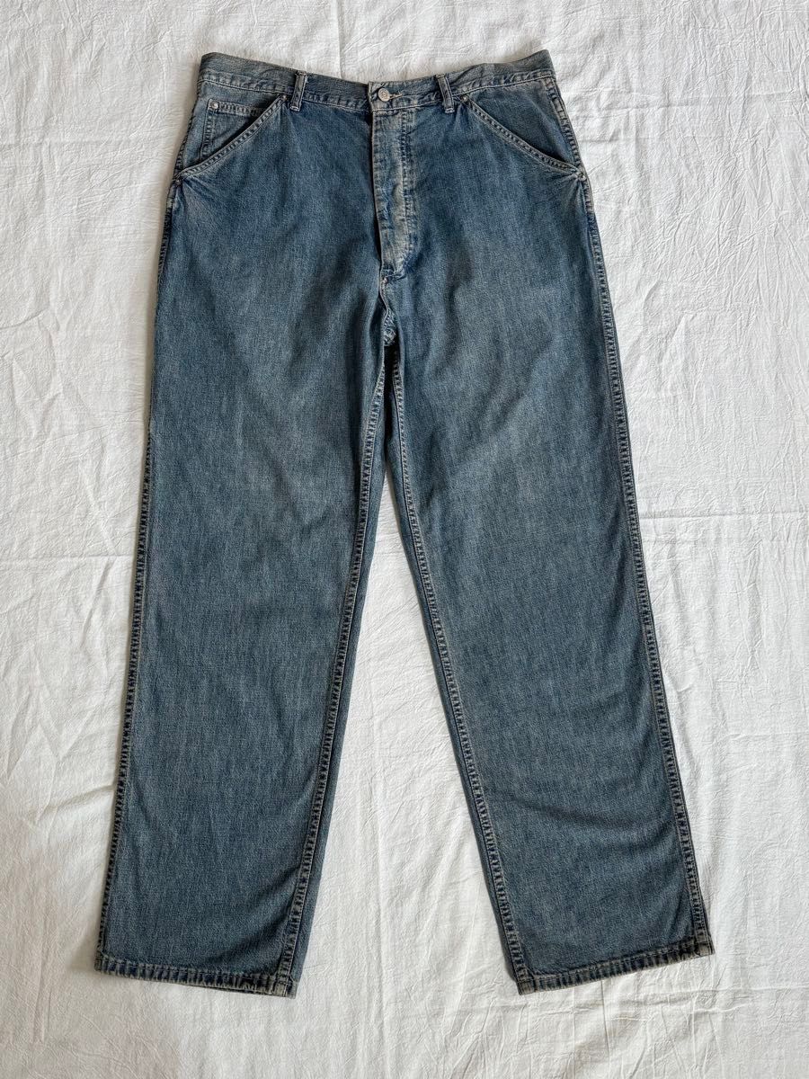 1990s RRL ダブルアールエル デニムペインターパンツ USA製 W34 1990s RRL ダブルアールエル デニムペインターパンツ USA製 W34