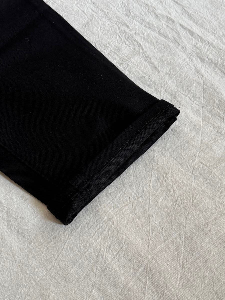 1960s DEAD STOCK Levi's 518 BIG-E カツラギパンツ ブラック 白 1960s DEAD STOCK Levi's 518 BIG-E カツラギパンツ ブラック 白
