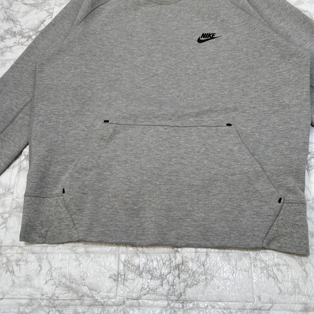 NIKE/ナイキ テックフリース スウェット トレーナー グレー M NIKE/ナイキ テックフリース スウェット トレーナー グレー M