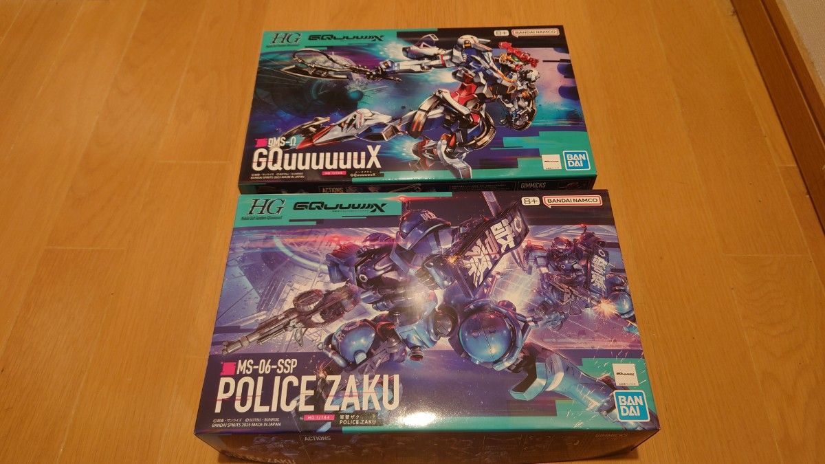 新品未開封品】 2点セットガンプラ HG g-MSΩ GQuuuuuuX 新品未開封品】 2点セットガンプラ HG g-MSΩ GQuuuuuuX