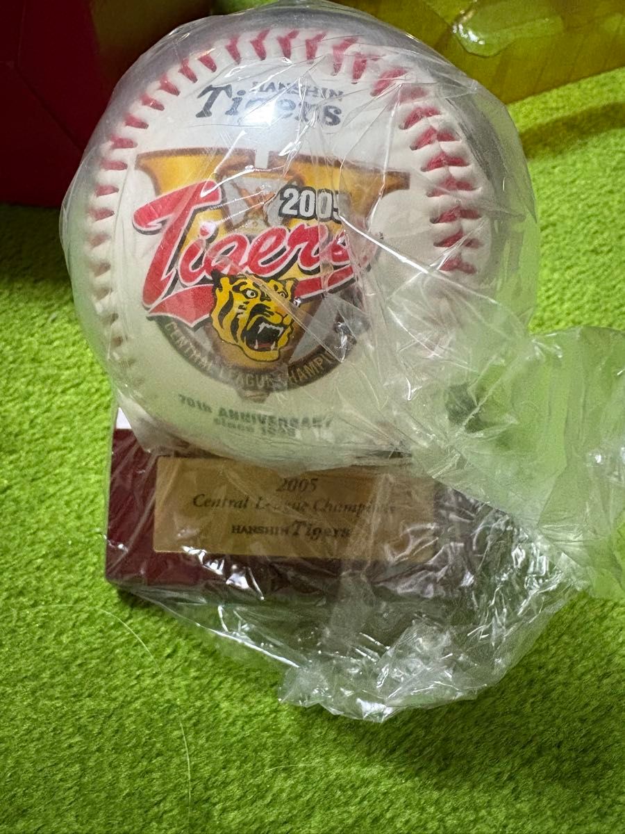 阪神タイガース 2005年 優勝記念 サインボール 箱あり|Yahoo 阪神タイガース 2005年 優勝記念 サインボール 箱あり|Yahoo