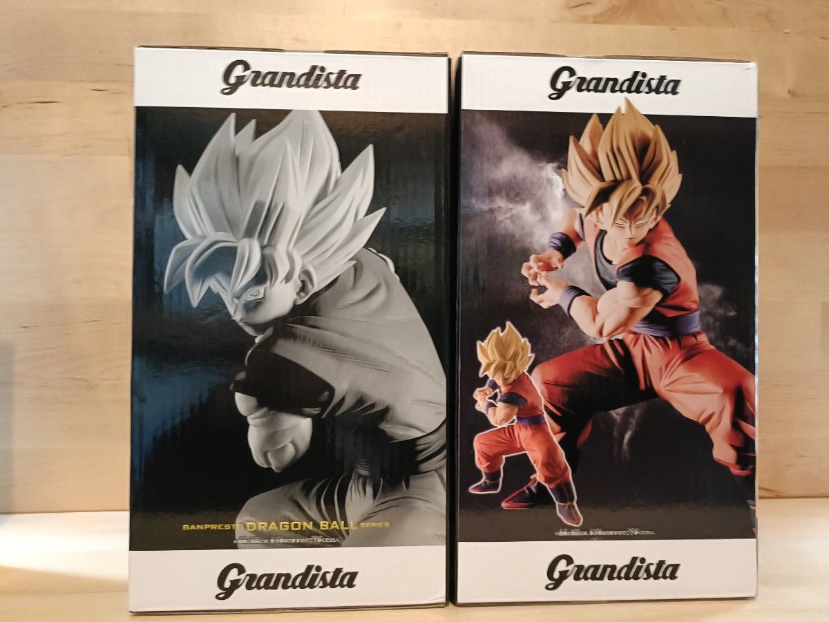 Grandista ドラゴンボールZ 超サイヤ人 孫悟空 フィギュア 2体 Grandista ドラゴンボールZ 超サイヤ人 孫悟空 フィギュア 2体