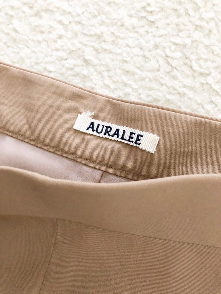 AURALEE オーラリー ハードツイストギャバジンスラックス | diqualita