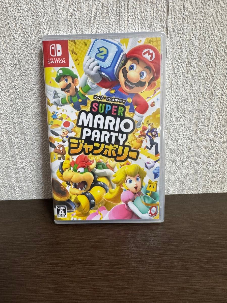スーパーマリオパーティジャンボリー 新品未開封 シュリンク付 スーパーマリオパーティジャンボリー 新品未開封 シュリンク付