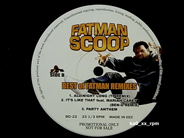 ★☆Fatman Scoop「Best Of Fatman Remixes」☆★_画像2