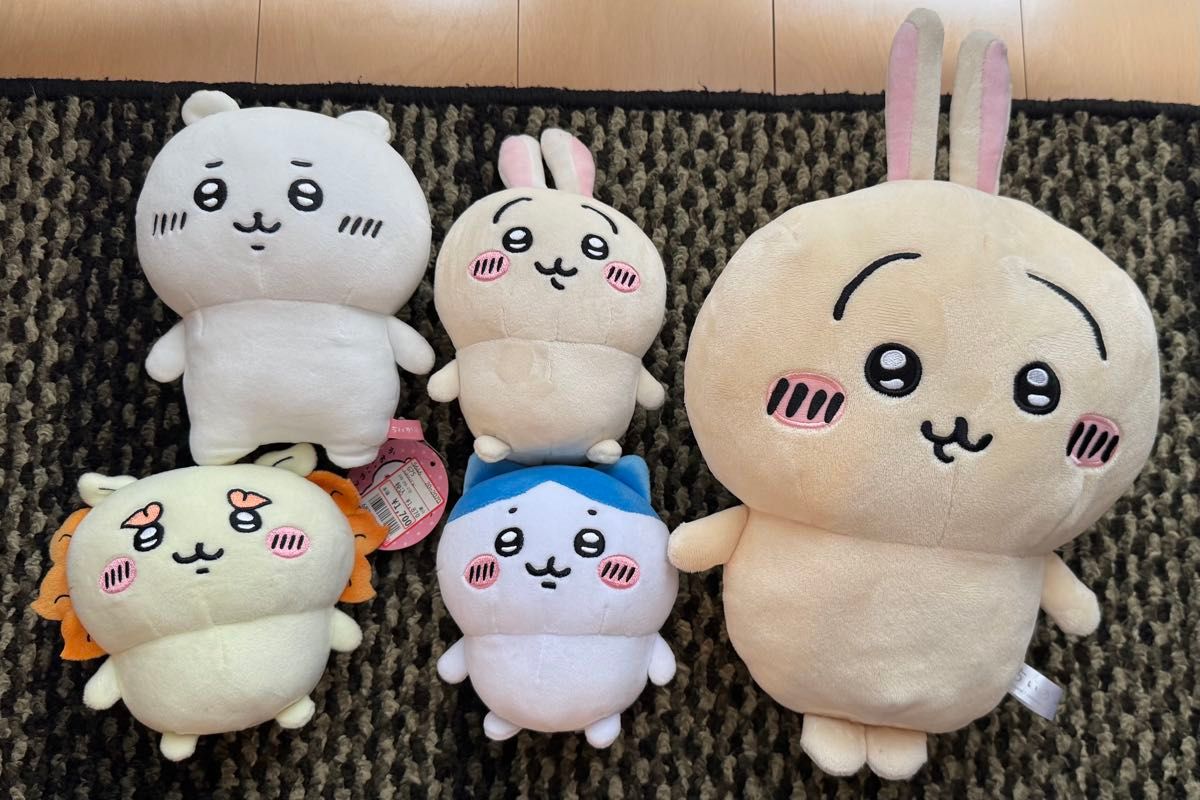 ちいかわ うさぎ ハチワレ シーサー ぬいぐりセットちいかわ ちいかわ うさぎ ハチワレ シーサー ぬいぐりセットちいかわ