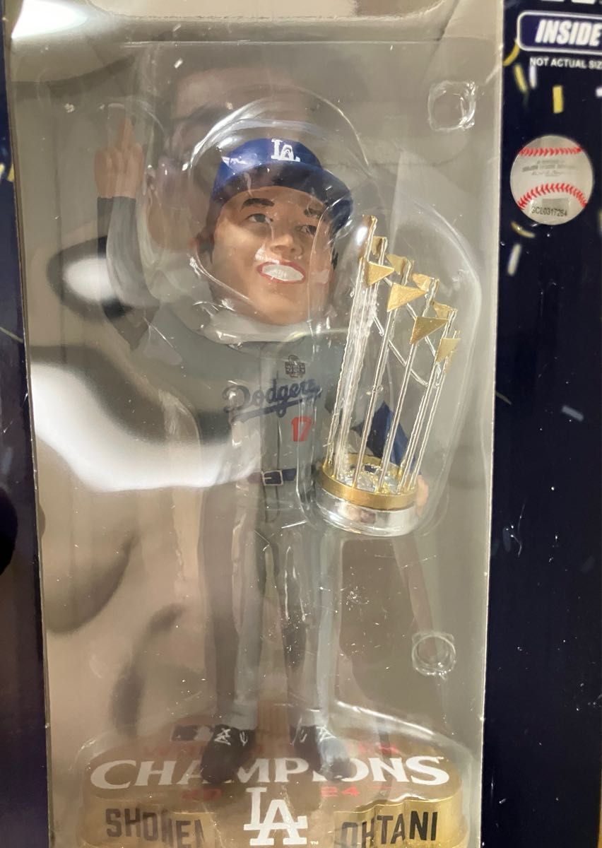 大谷翔平 2024年ワールドシリーズ制覇 記念 ボブルヘッド人形 大谷翔平 2024年ワールドシリーズ制覇 記念 ボブルヘッド人形
