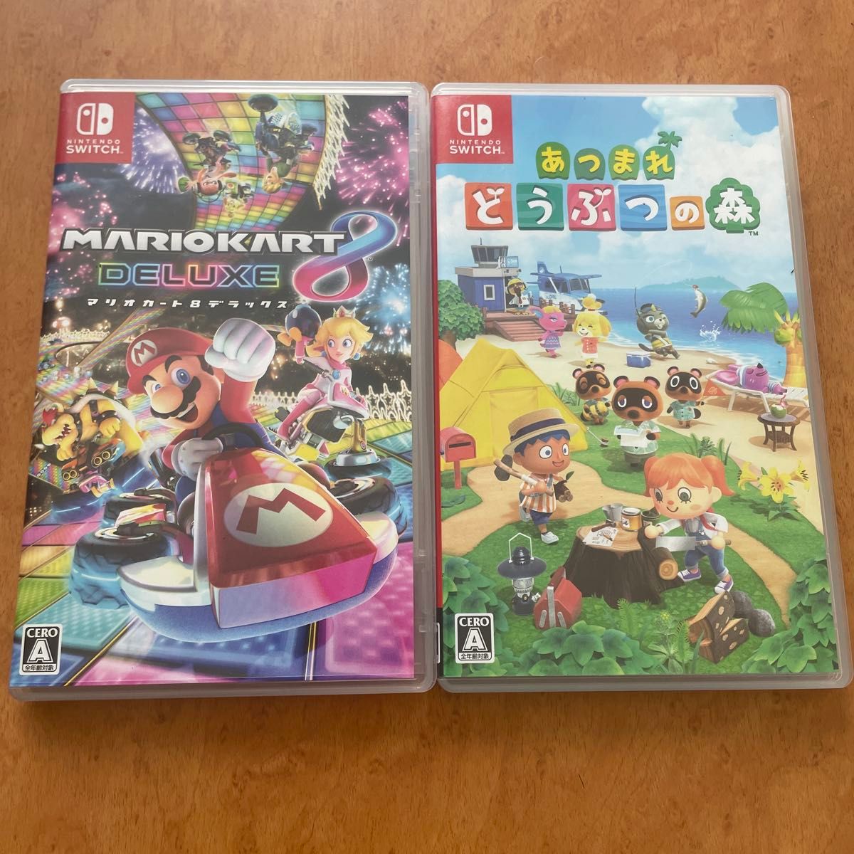 ニンテンドースイッチ ソフト2本セット マリオカート8 あつまれ ニンテンドースイッチ ソフト2本セット マリオカート8 あつまれ