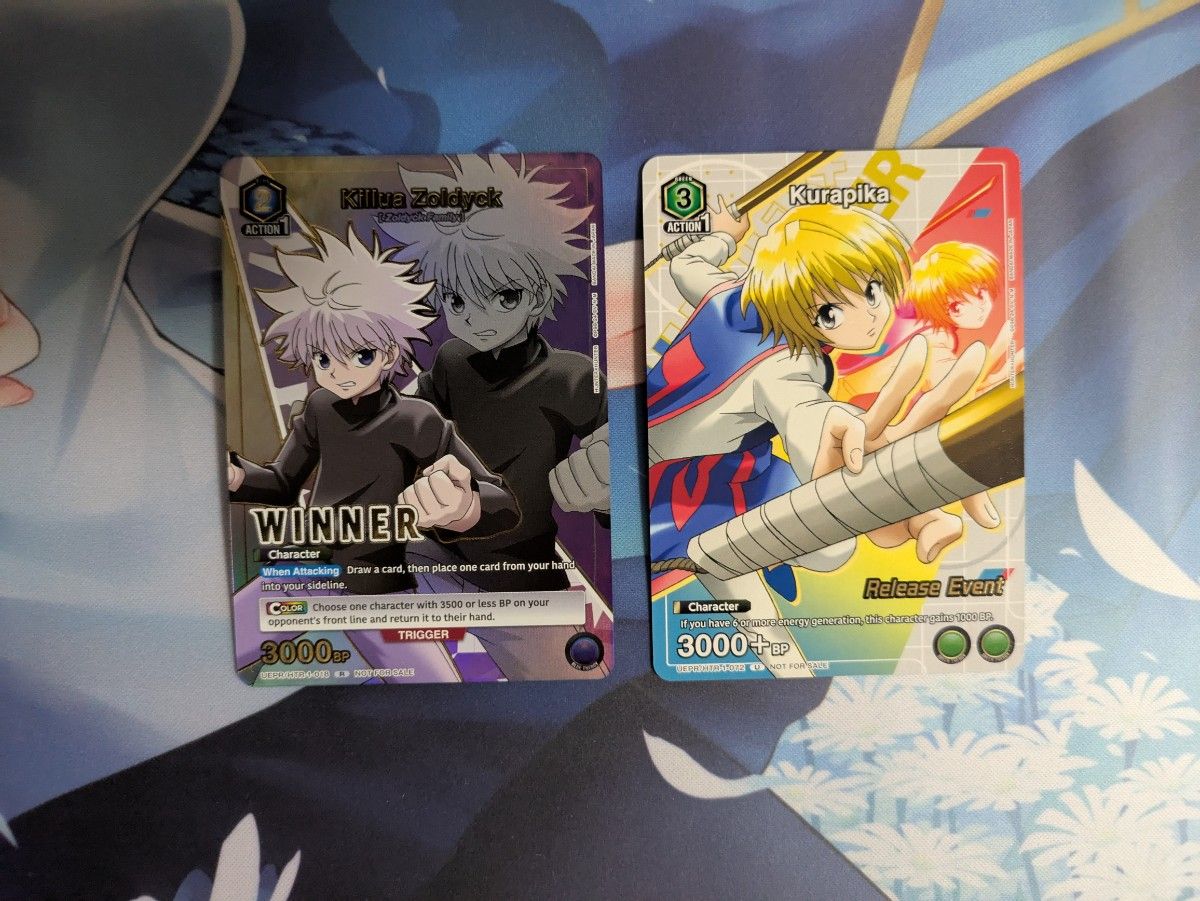 ユニオンアリーナ キルア クラピカ HUNTER×HUNTER 英語 海外版 ユニオンアリーナ キルア クラピカ HUNTER×HUNTER 英語 海外版
