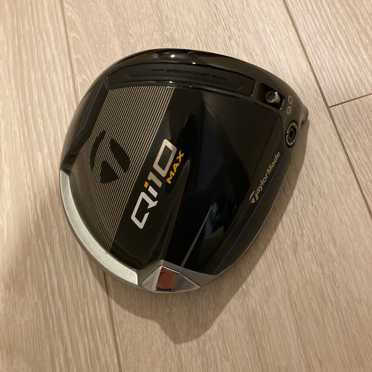 TaylorMade Qi10 MAX ドライバーヘッド ヘッドカバー付き 9 0 TaylorMade Qi10 MAX ドライバーヘッド ヘッドカバー付き 9 0