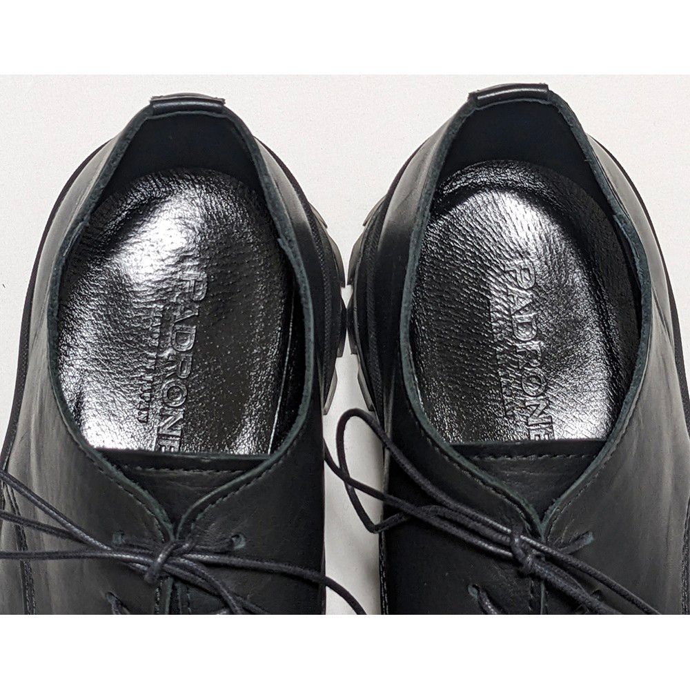 PADRONE VIBRAMソールダービー プレーントゥシューズ 42 美品 PADRONE VIBRAMソールダービー プレーントゥシューズ 42 美品