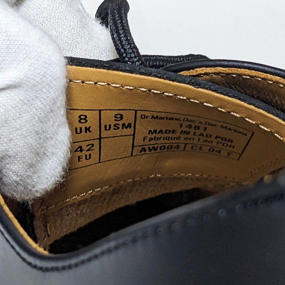 Dr Martens 1461 3ホールプレーントゥシューズ UK8 展示B品 Dr Martens 1461 3ホールプレーントゥシューズ UK8 展示B品