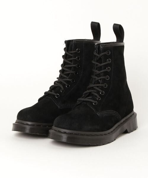 Dr Martens 1460 MONO ブラックスウェード8ホールブーツ UK7 Dr Martens 1460 MONO ブラックスウェード8ホールブーツ UK7